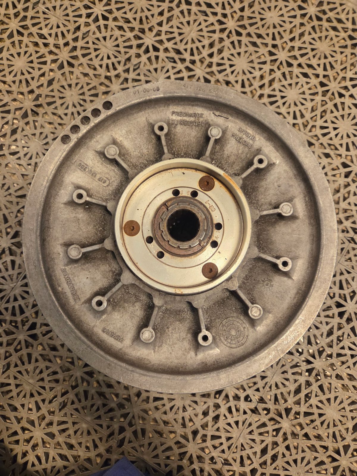 Sekundärvariator Rotax – ytterligare bild