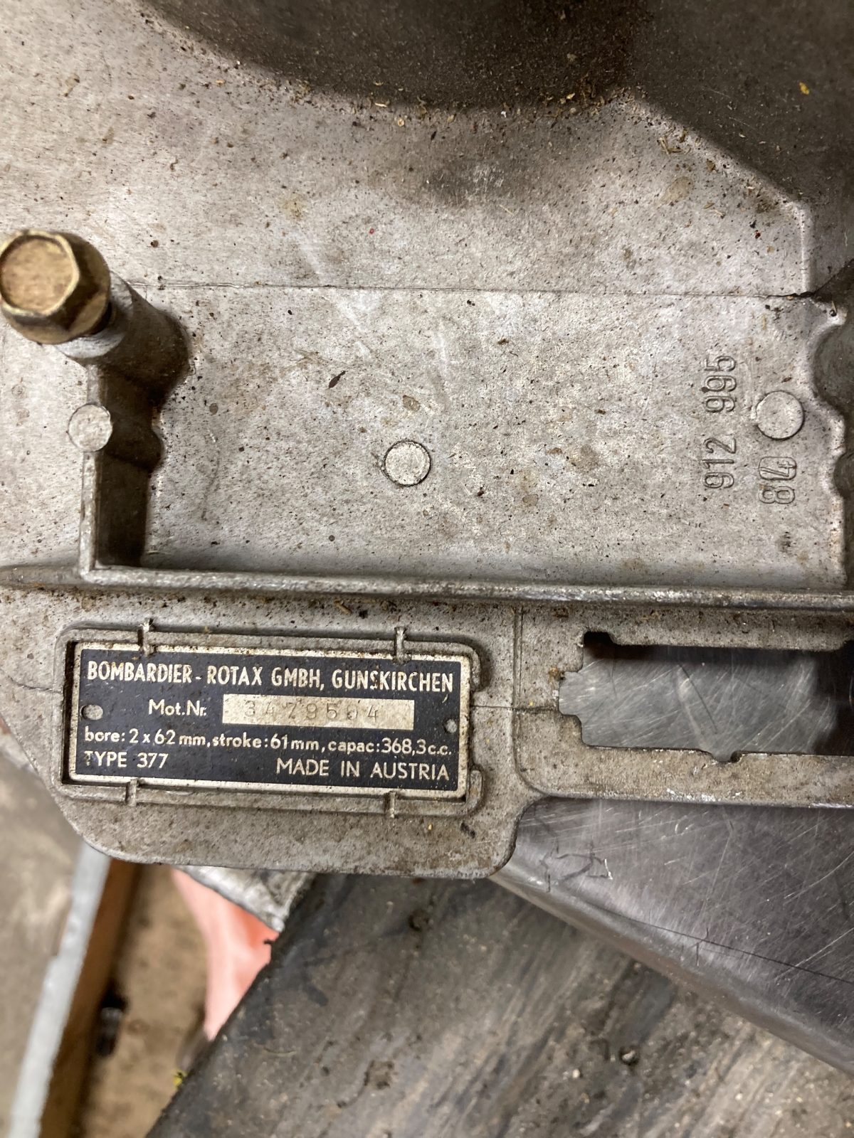 Fläktkåpa Rotax 377 – ytterligare bild