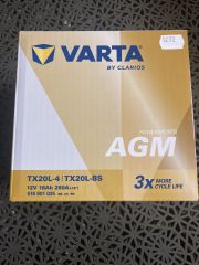 Batteri Varta YTX20L-BS